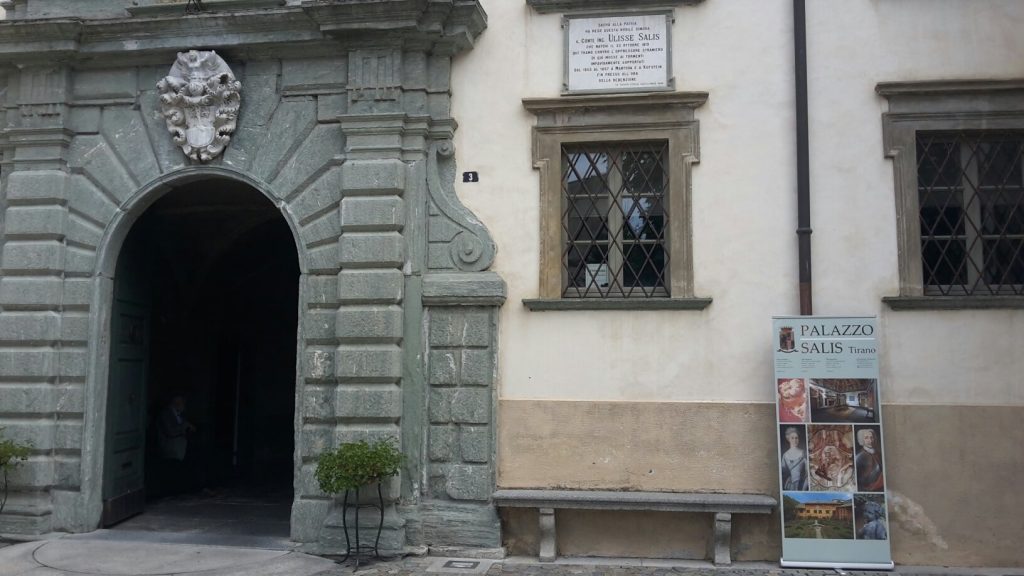 Palazzo Salis — Tirano's most famous noble residence